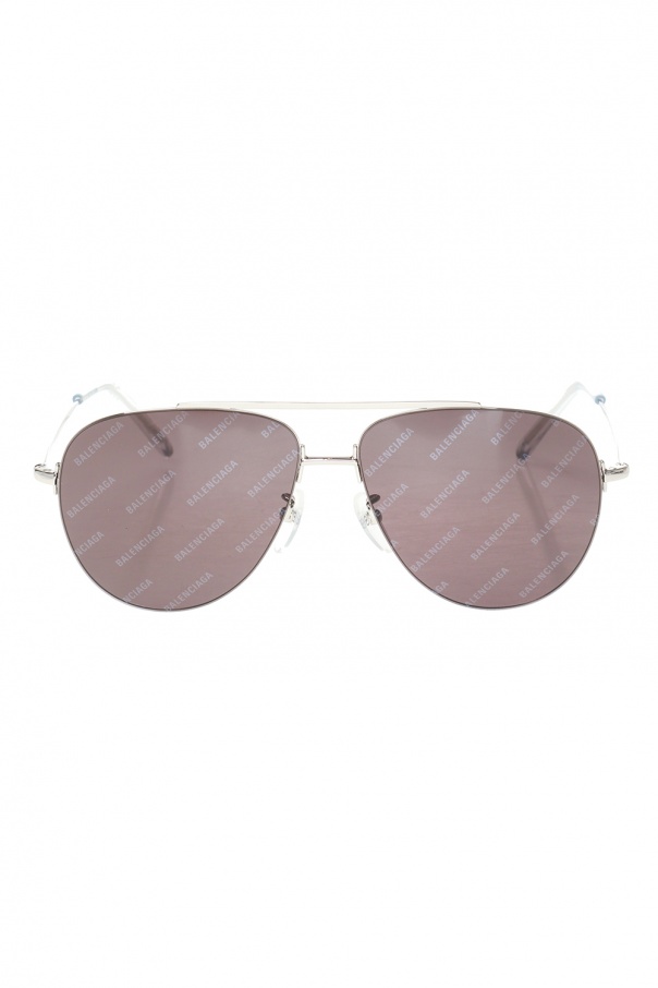Balenciaga Aviator tortoise-shell sunglasses